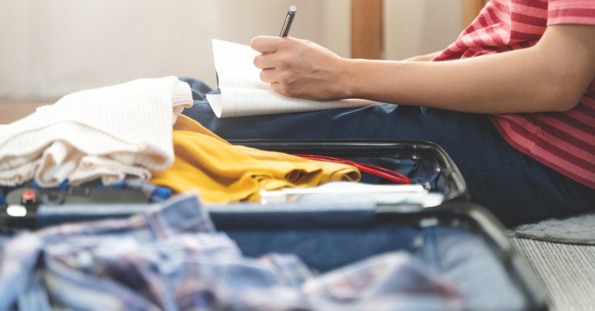 reviewing apartment checklist